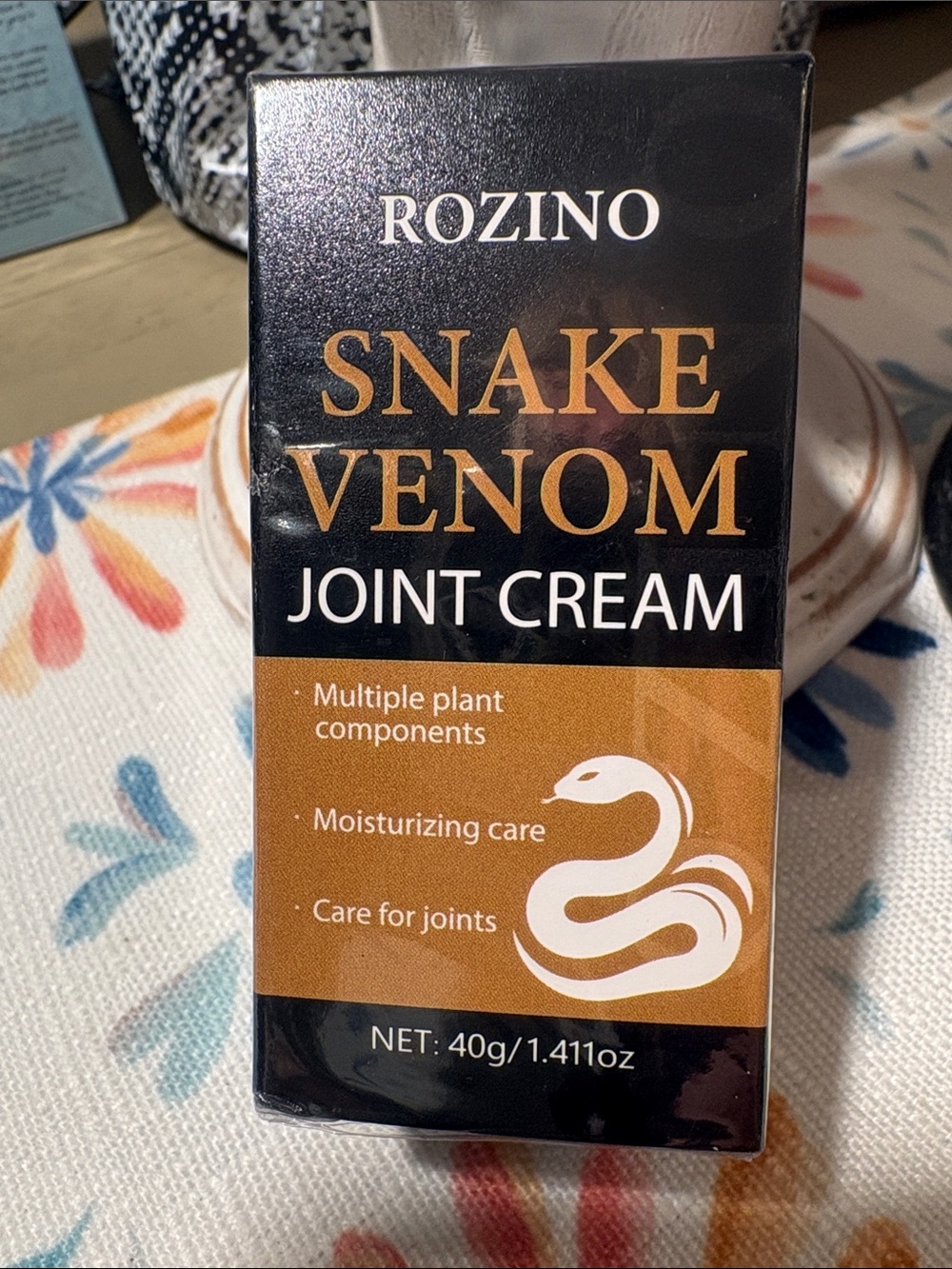 Snake Venom Joint Cream – Brown & Black Moisturizing Body Cream